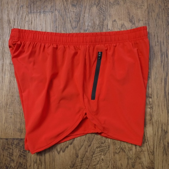 TenJoy Red Color Athletic 3 inch inseam Short - Picture 6 of 7
